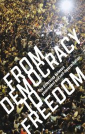 book From Democracy to Freedom