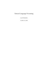 book Natural Language Processing