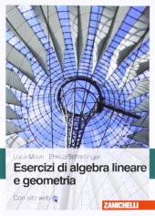 book Esercizi - Algebra lineare e geometria