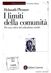 book I limiti della comunità. Per una critica del radicalismo sociale