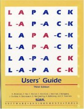 book LAPACK Users' Guide (Software, Environments and Tools)