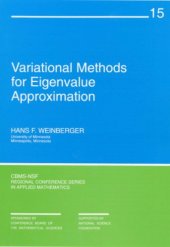 book Variational Methods for Eigenvalue Approximation (CBMS-NSF Regional Conference Series in Applied Mathematics)