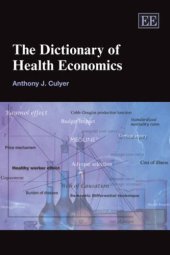 book The Dictionary of Health Economics (Elgar Original Reference)