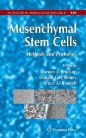 book Mesenchymal Stem Cells: Methods and Protocols