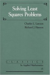 book Solving Least Squares Problems