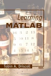 book Learning MATLAB