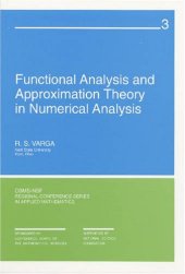 book Functional Analysis and Approximation Theory in Numbers (CBMS-NSF Regional Conference Series in Applied Mathematics)