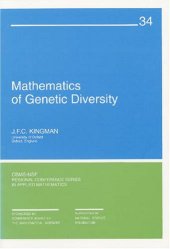 book Mathematics of Genetic Diversity (CBMS-NSF Regional Conference Series in Applied Mathematics)