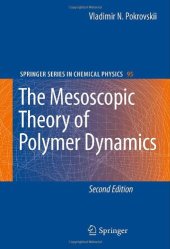 book The mesoscopic theory of polymer dynamics