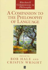 book A Companion to the Philosophy of Language