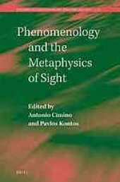 book Phenomenology and the metaphysics of sight