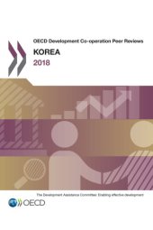 book OECD development co-operation peer reviews Korea 2018