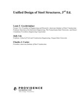 book Unified design of steel structures