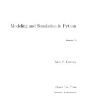 book Modeling and Simulation in Python (version 2.3)