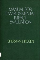 book Manual for environmental impact evaluation