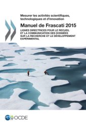 book Frascati manual 2015 : guidelines for collecting and reporting data on research and experimental development.