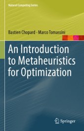 book An Introduction to Metaheuristics for Optimization