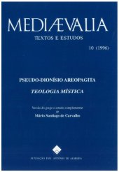 book Teologia Mística Cartas + Estudos - Mediaevalia