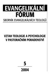 book Vztah teologie a psychologie v pastoračním poradenství