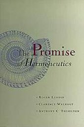 book The promise of hermeneutics