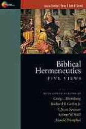 book Biblical hermeneutics : five views