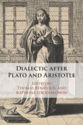 book Dialectic After Plato and Aristotle