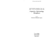 book Attitudes De Se: Linguistics, Epistemology, Metaphysics