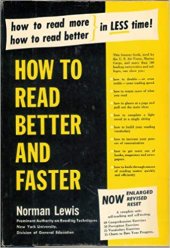 book How to Read Better and Faster