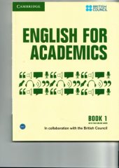 book English for Academics Book 1