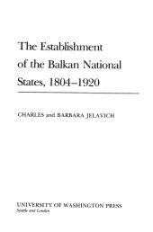 book The establishment of the Balkan national states, 1804-1920