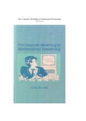 book The Computer Modelling of Mathematical Reasoning