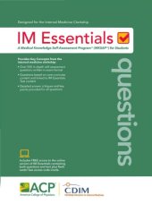 book Designed for the Internal Medicine Clerkship IM Essentials (Questions)