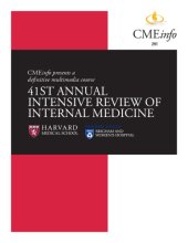 book 41 St Annual İntensive Review of İnternal Medicine