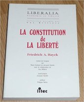 book La Constitution de la Liberté