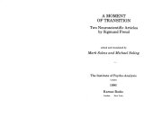 book A Moment of Transition. Two Neuroscientific Articles by Sigmund Freud