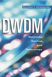 book DWDM Networks devices and technology