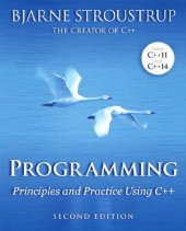 book Programming Principles and Practice Using C++ 2nd Edition