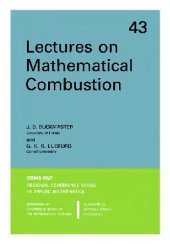 book Lectures on Mathematical Combustion