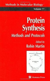 book Protein Synthesis - Methods and Protocols