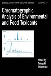 book Chromatographic analysis of environmental and food toxicants