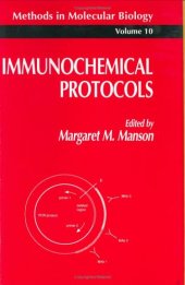 book Immunochemical Protocols