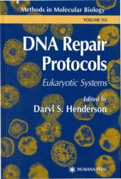 book DNA Repair Protocols: Eukaryotic Systems