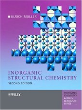 book Inorganic structural chemistry