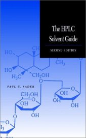 book The HPLC solvent guide