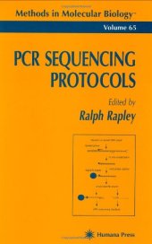 book PCR Sequencing Protocols