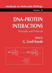 book DNA-Protein Interactions: Principles and Protocols