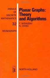 book Planar Graphs: Theory and Algorithms