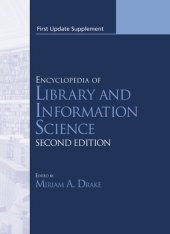 book Encyclopedia of Library and Information Science, First Update Supplement