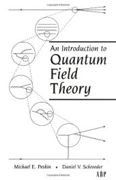 book An Introduction To Quantum Field Theory