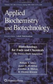 book Biotechnology for Fuels and Chemicals: The Twenty-Ninth Symposium (ABAB Symposium)